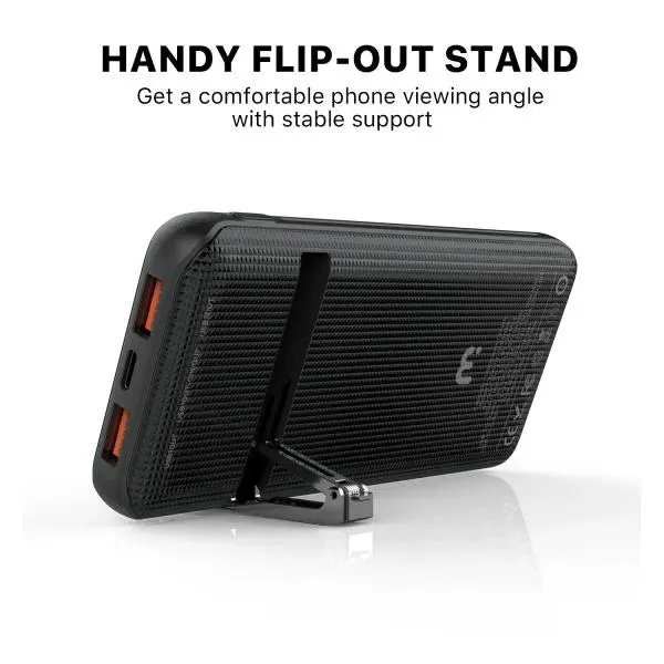 10,000 mAh Wireless Power Bank With Kickstand