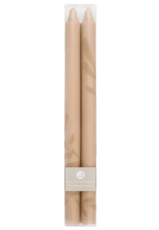 12" Taper Candles - 2 Pack