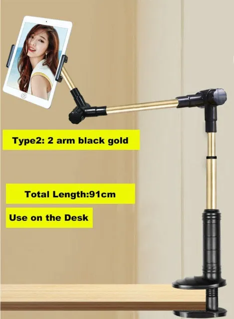 360 Foldable Long Lazy Phone Holder