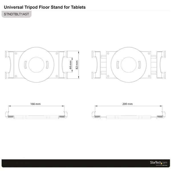 Adjustable Tablet Tripod Stand