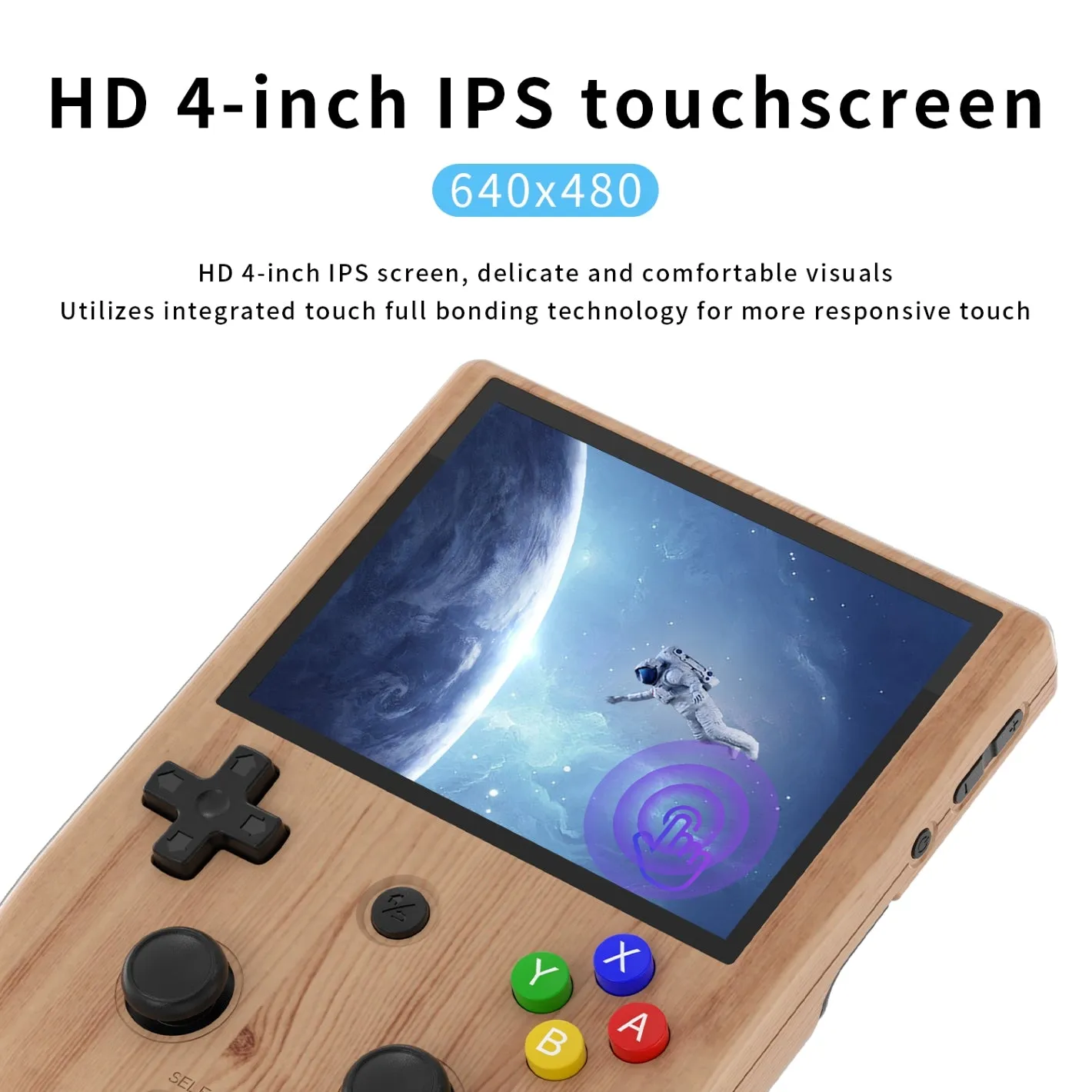 Anbernic RG405V: 4.0" IPS Touch 640x480, 128G & 256G, Retro Handheld Game Console