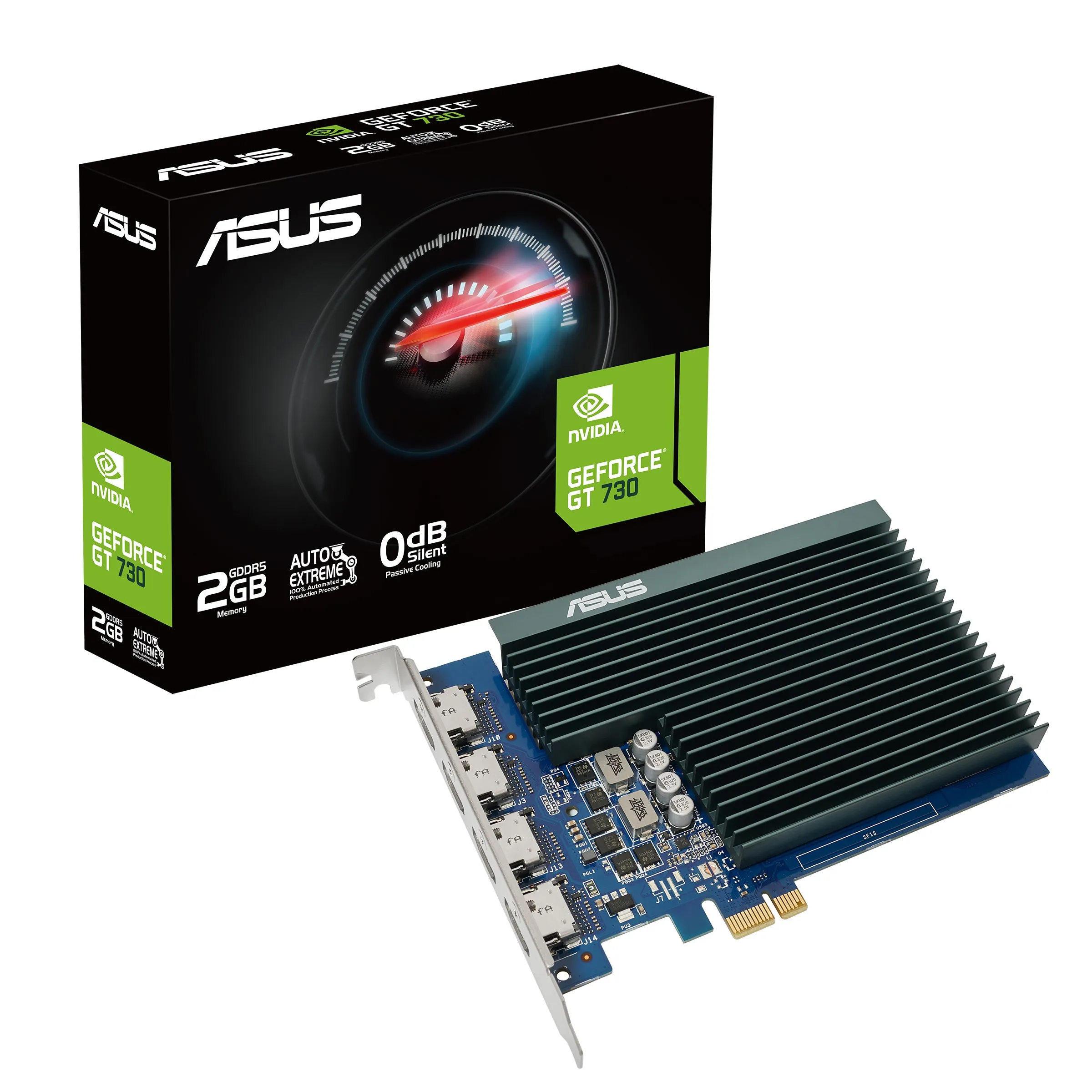 Asus Graphics Card Gt730-4H-Sl-2Gd5 - 2 Gb Gddr5