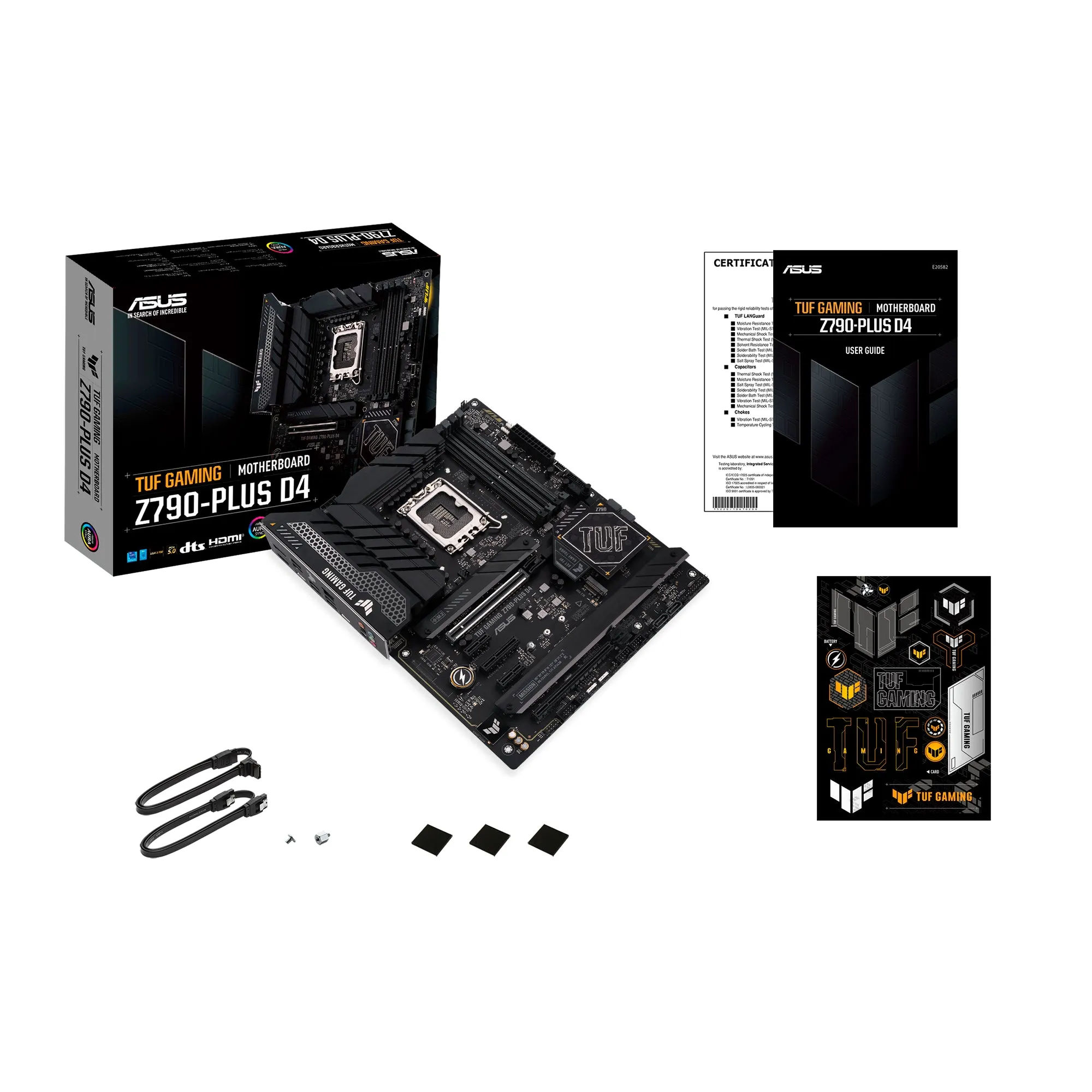 Asus Mainboard Tuf Gaming Z790-Plus D4 - Atx - Socket Lga1700 - Intel Z790