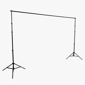 Backdrop Stand (2.8M x 3.0M) - Heavy Duty 8kg Load 4 Segment Crossbar