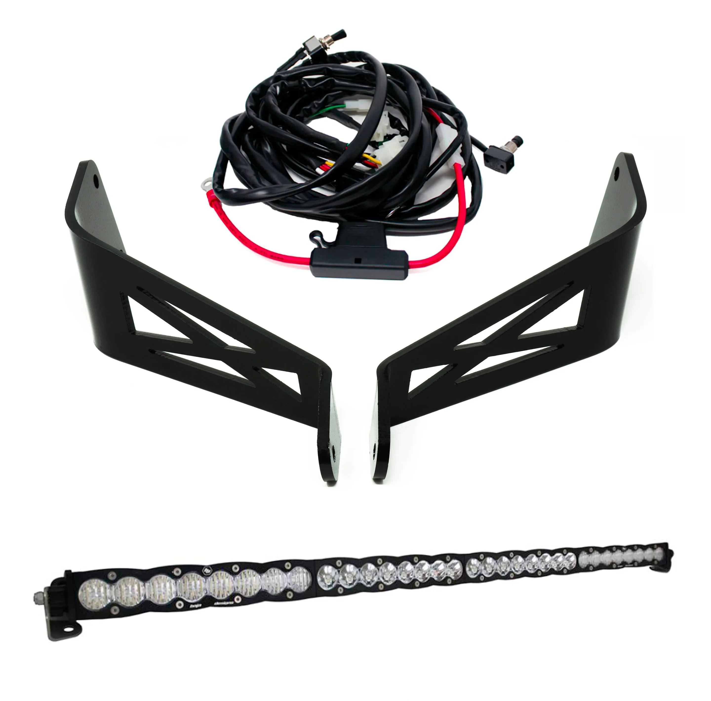 Baja Designs - 40" S8 Rock Crawler Roof Mount Kit - Can-Am Maverick X3