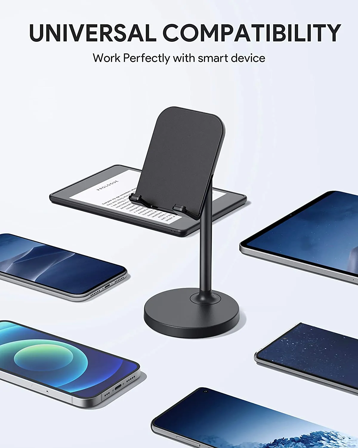 Cell Phone Stand, Cell Phone Holder with Silicone for Desk