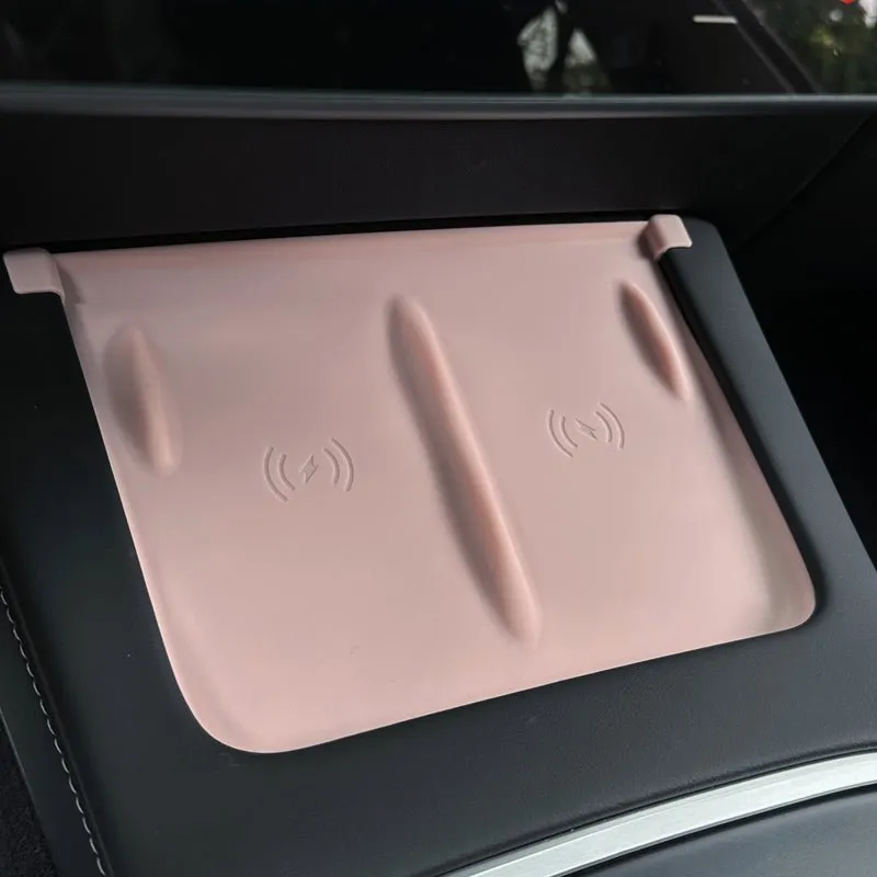 Center Wireless Charging Pad  For Tesla Model 3/Y