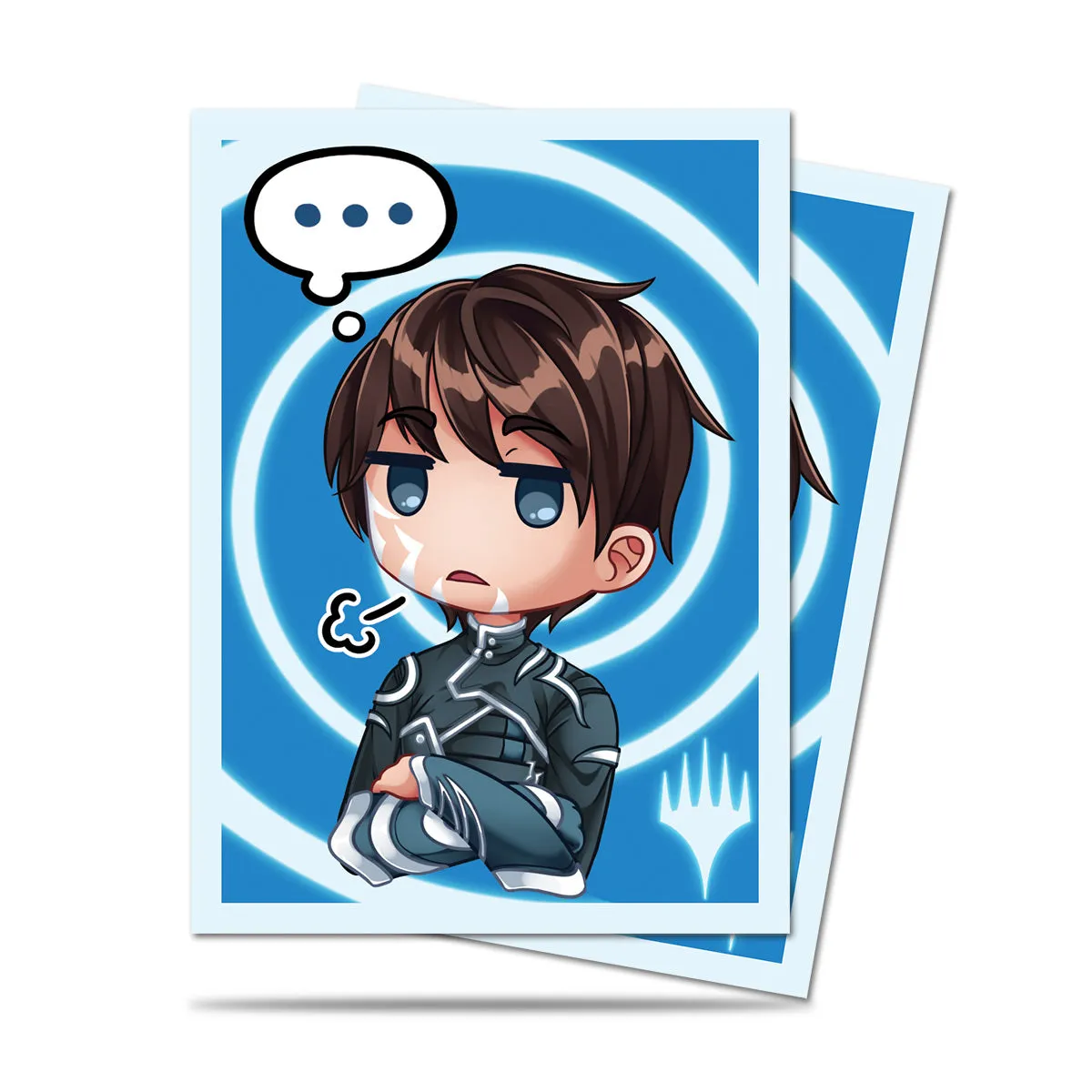 Chibi Collection Jace Sigh... Standard Deck Protector Sleeves (100ct) for Magic: The Gathering