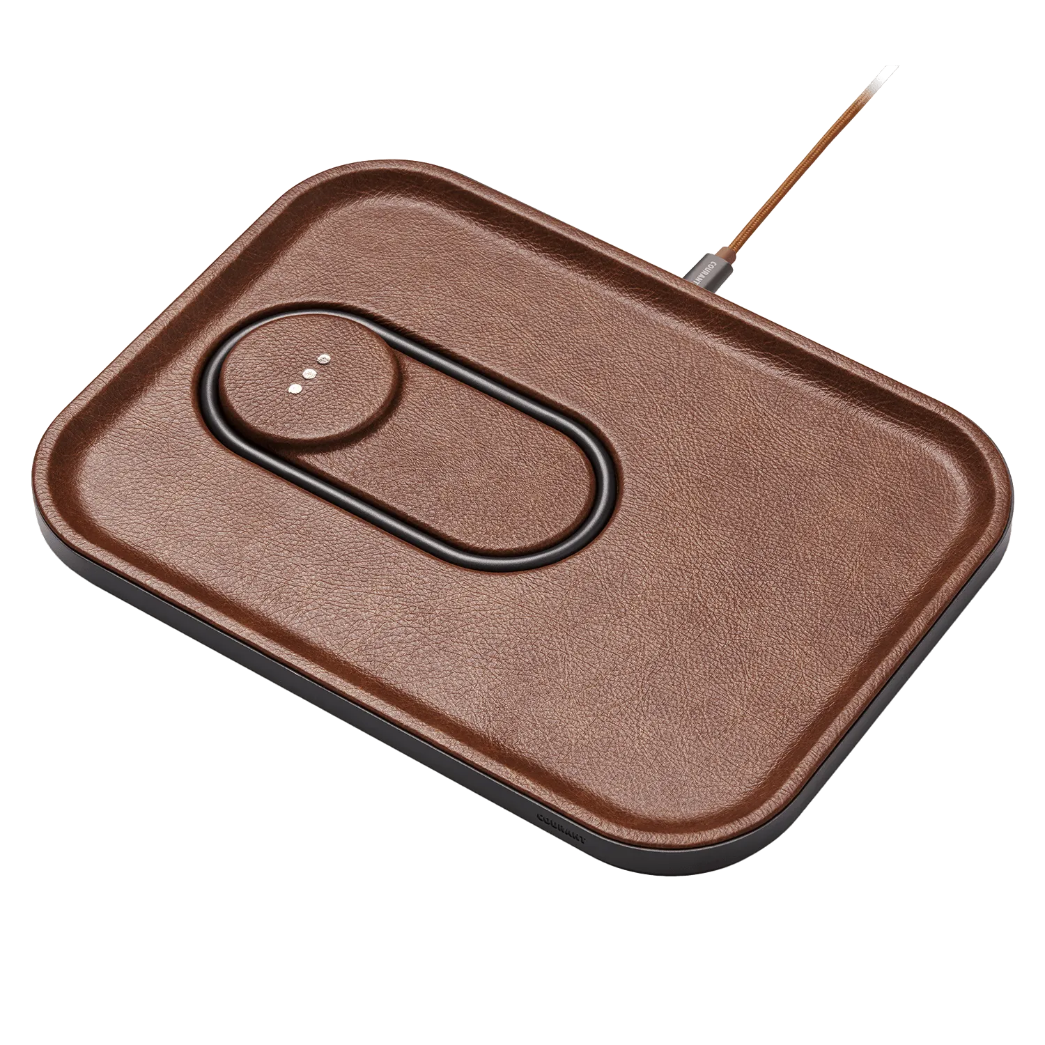 Courant Mag:3 Classics Wireless Magsafe Charging Pad - Saddle