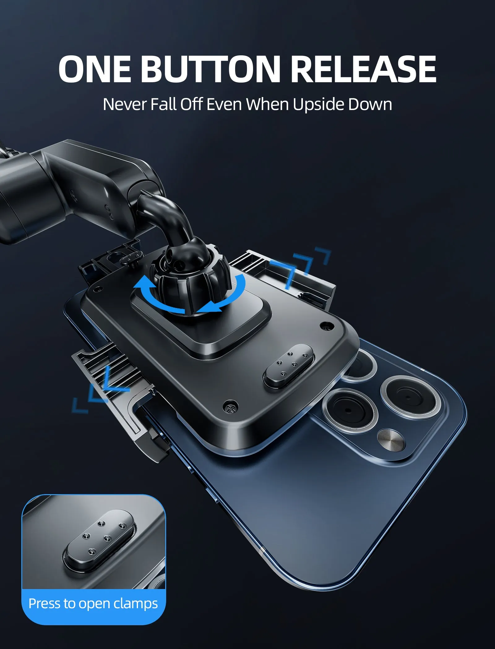 Cup Holder Phone Mount - JC1 Pro Ver.