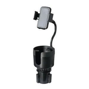 CupCargo Pro – 2-In-1 Cup Holder Expander With 360° Phone Mount