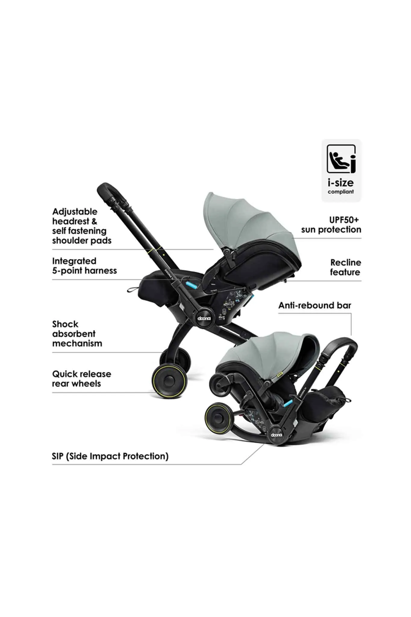 Doona X Car Seat Stroller