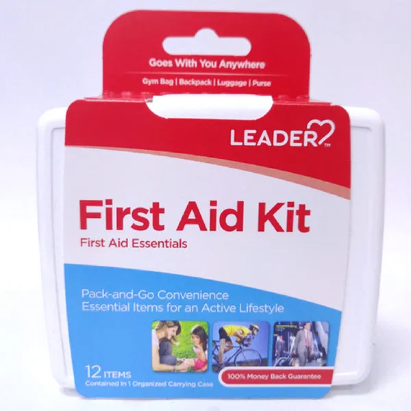 First Aid Kit 12 Piece by Leader