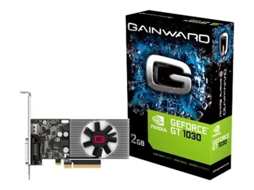 Gainward Geforce Gt 1030 - Graphics Card - Gf Gt 1030 - 2 Gb