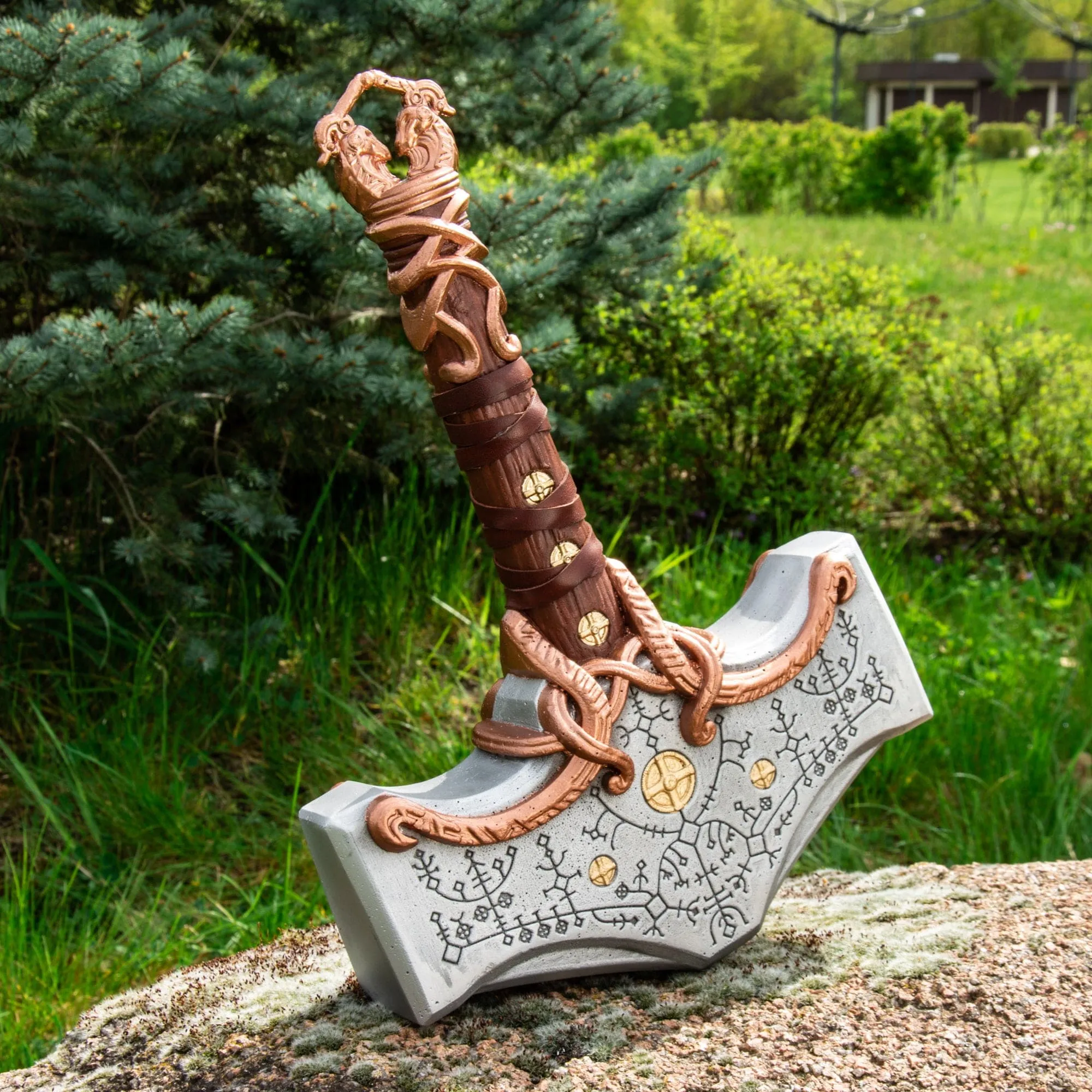 God of War Ragnarok Mjolnir - Bronze