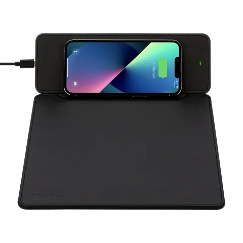 Griffin Wireless Charging Vegan Leather Mousepad