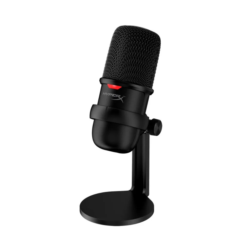 HyperX SoloCast USB Gaming Microphone for Streamers and Content Creators - Black