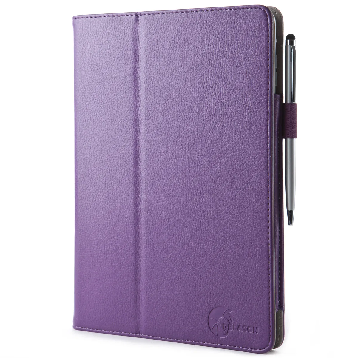 iPad Air (2013) Leather Book Case-Purple