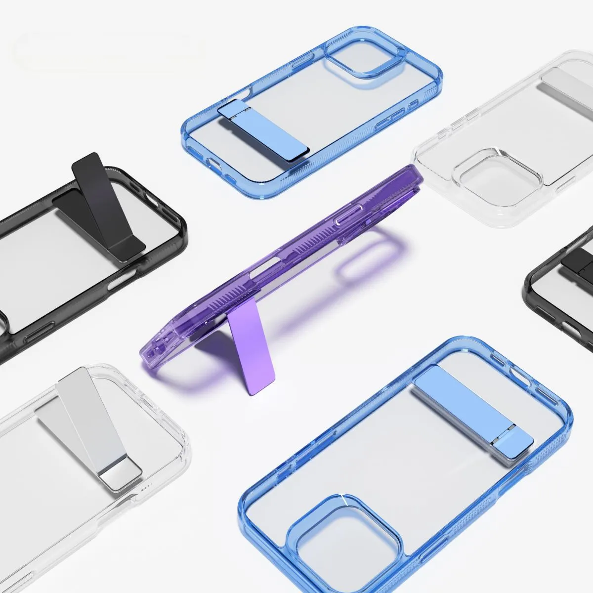 iPhone 16 Series Crystal Stand Case