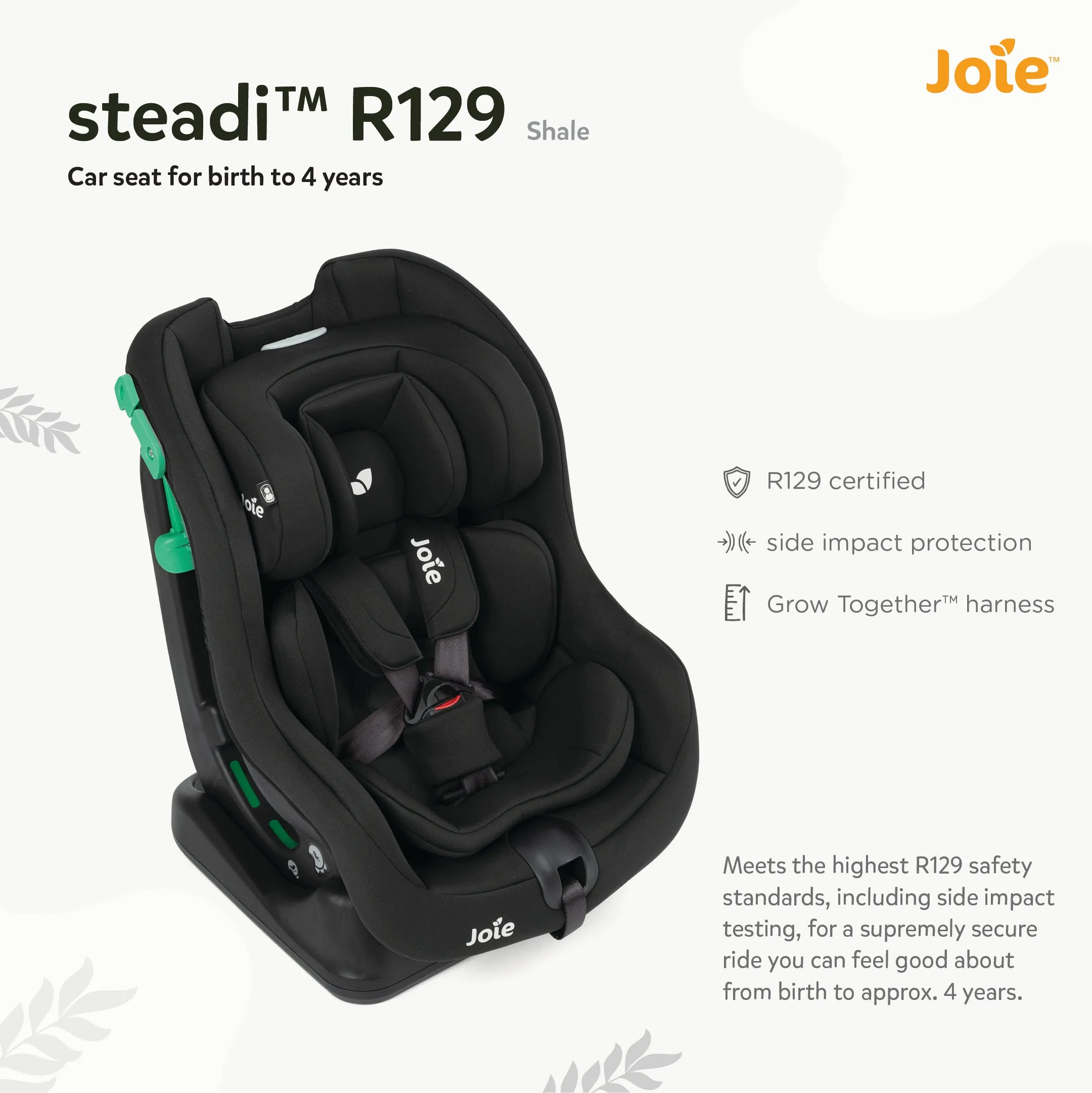 Joie Car Seat Steadi R129 Shale