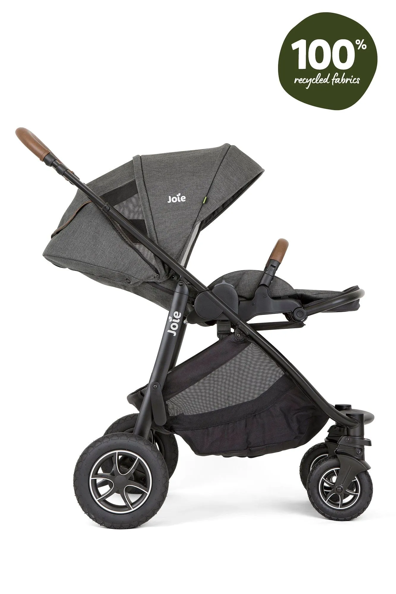 Joie Versatrax Trio Cycle Pushchair - Shell Grey