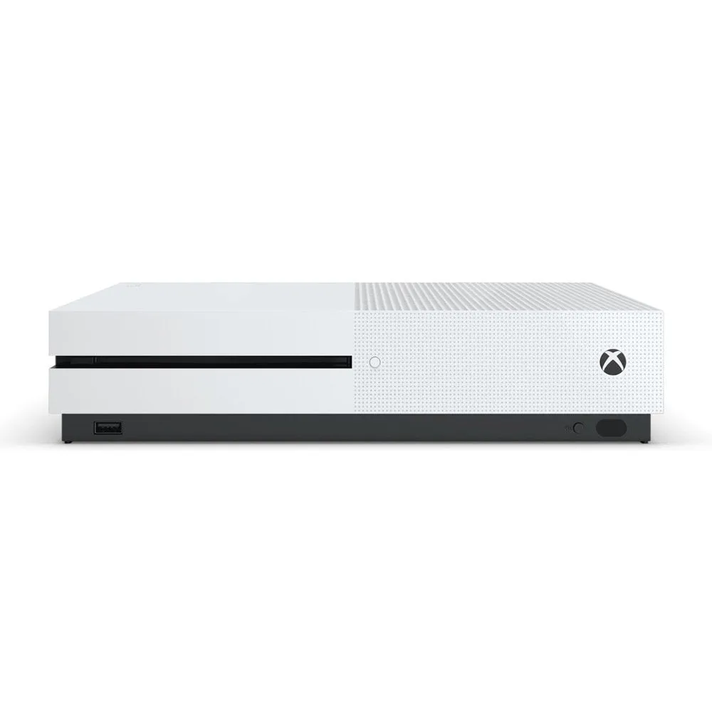 Microsoft 234-00051 Xbox One S White 1TB Gaming Console with BOLT AXTION Bundle Refurbished