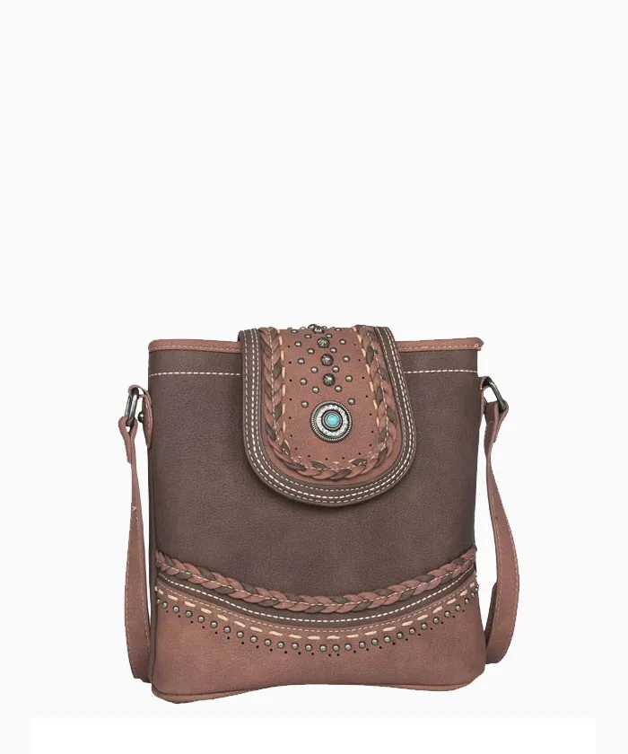 Montana West Concho Collection Concealed Carry Crossbody