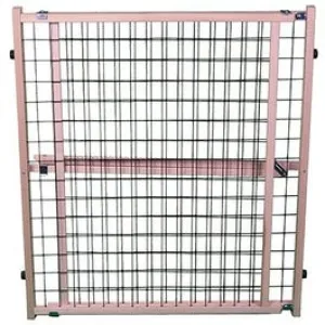 Pet Gate, Wire Mesh, 29.5 to 50 x 32-In.