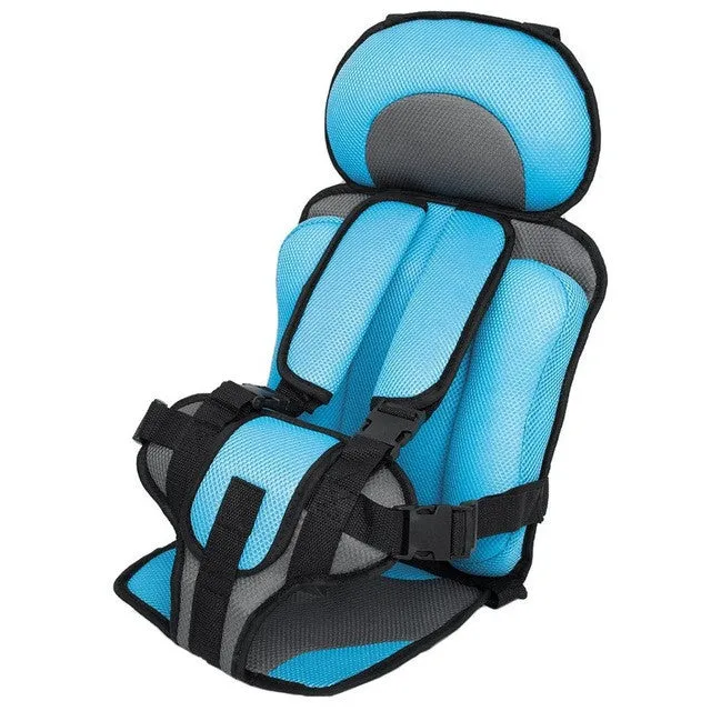 Portable Baby Safety Car Seat Kids Chairs In Car Babies Updated Version Thickening Children Cotton Car Seats Infant Safe Seat