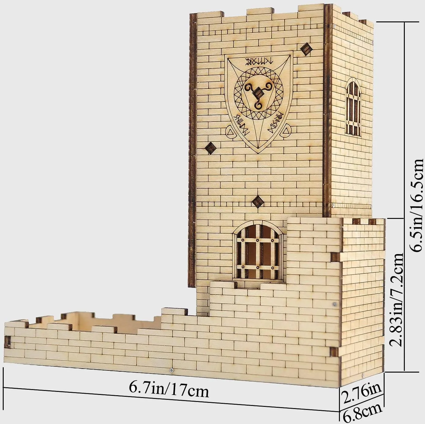 Potia, Kingdom of the Wooden Castle Dice Tower & Tray