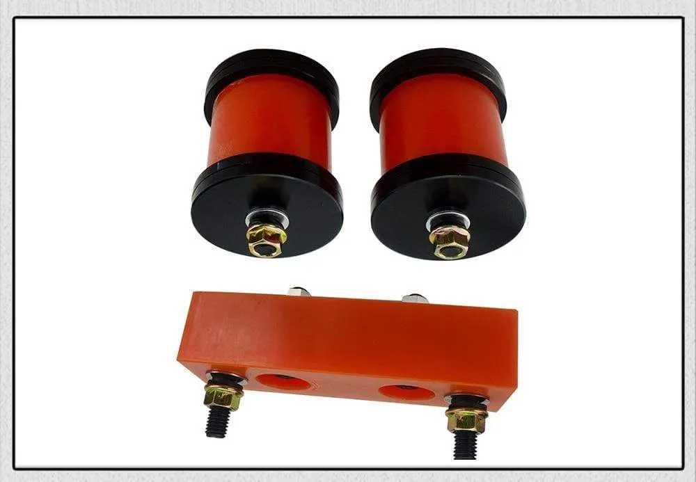 PQY - Polyurethane Engine Transmission Mounts For 89-00 NISSAN S13 S14 180SX 200SX 240SX SR20 KA24