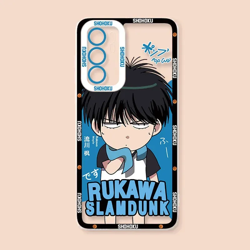 Slam Dunk Anime Case for Samsung Galaxy S23 S22 Ultra S21 S20 FE S10 Plus Note 20 10 9 A32 A52S A52 A72 Soft Silicone Back Cover