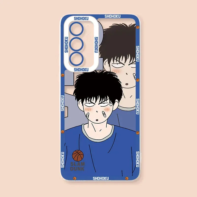 Slam Dunk Anime Case for Samsung Galaxy S23 S22 Ultra S21 S20 FE S10 Plus Note 20 10 9 A32 A52S A52 A72 Soft Silicone Back Cover