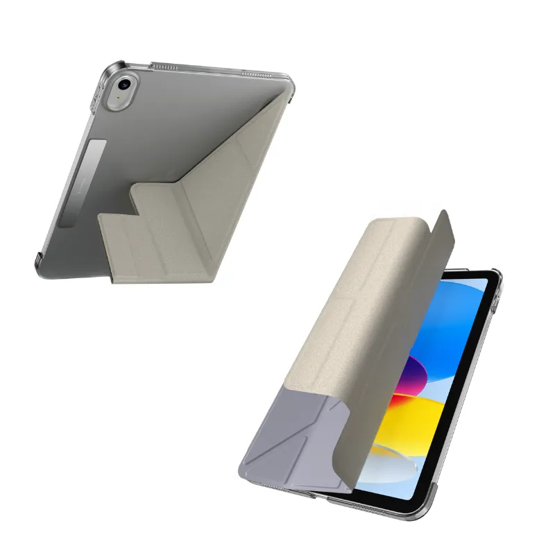 SwitchEasy Origami Nude iPad Case for iPad 10th Gen (10.9"),iPad Air 10.9" (2022-2020) & Pro 11" (2022-2018)