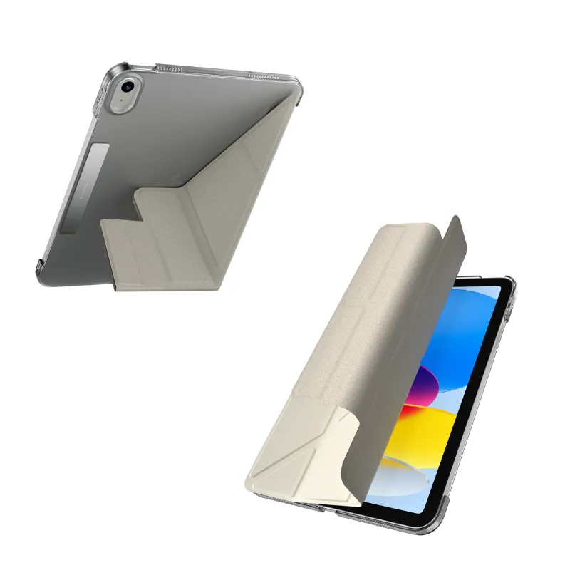 SwitchEasy Origami Nude iPad Case for iPad 10th Gen (10.9"),iPad Air 10.9" (2022-2020) & Pro 11" (2022-2018)