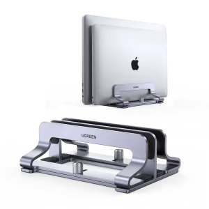 UGREEN Vertical Dual Slot Laptop Stand for Desk