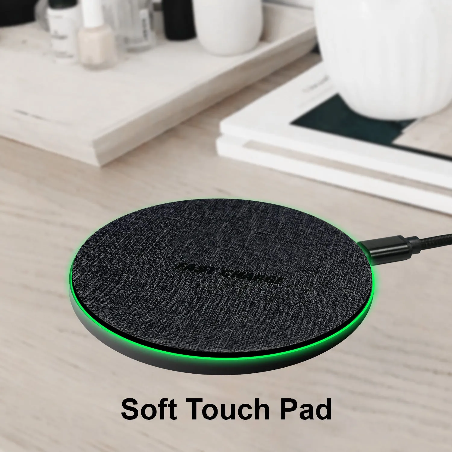 Wireless Charging Pad - LED Indicator, 3 Charging Modes